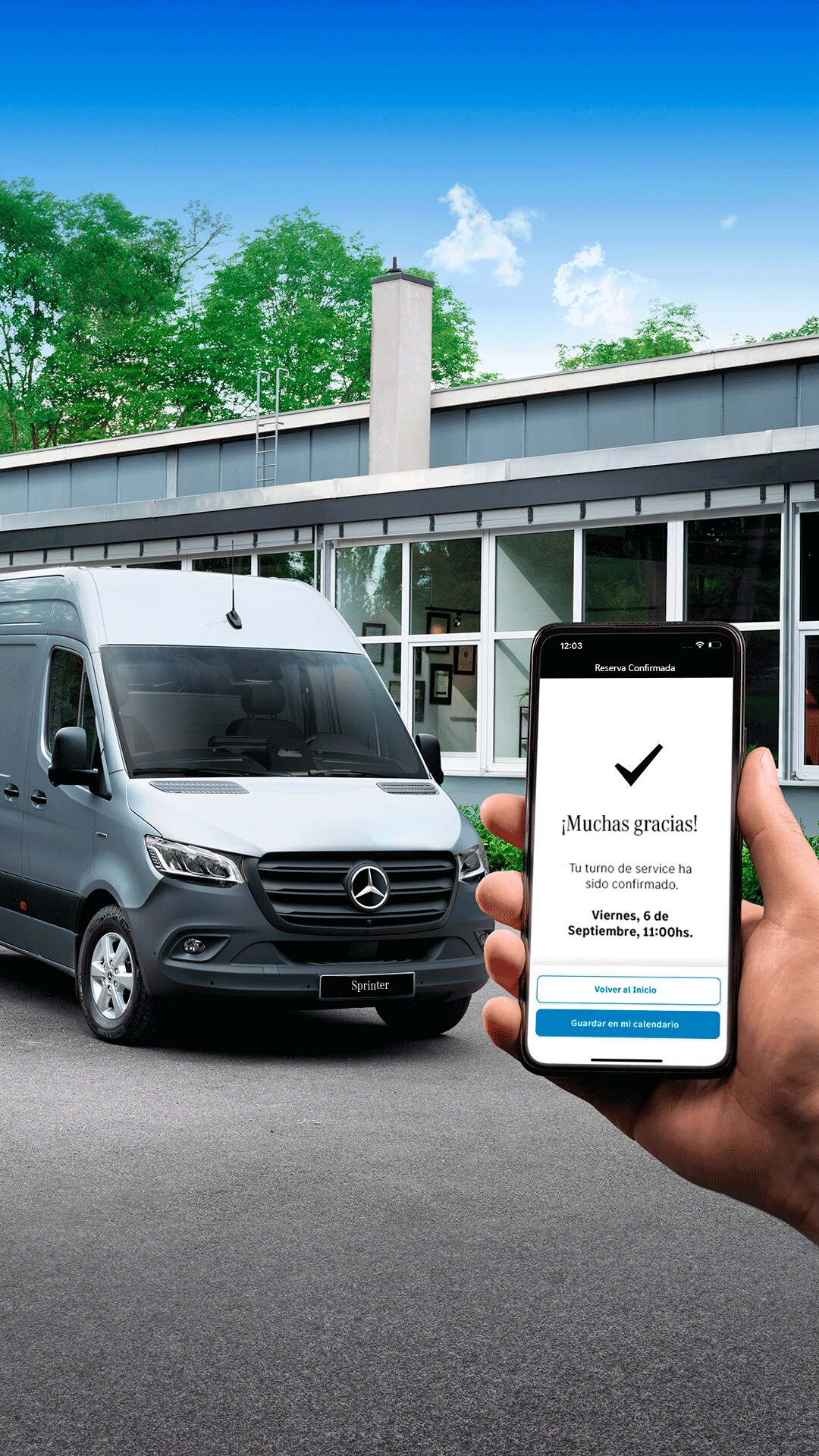 Turnos online | Mercedes-Benz Vans