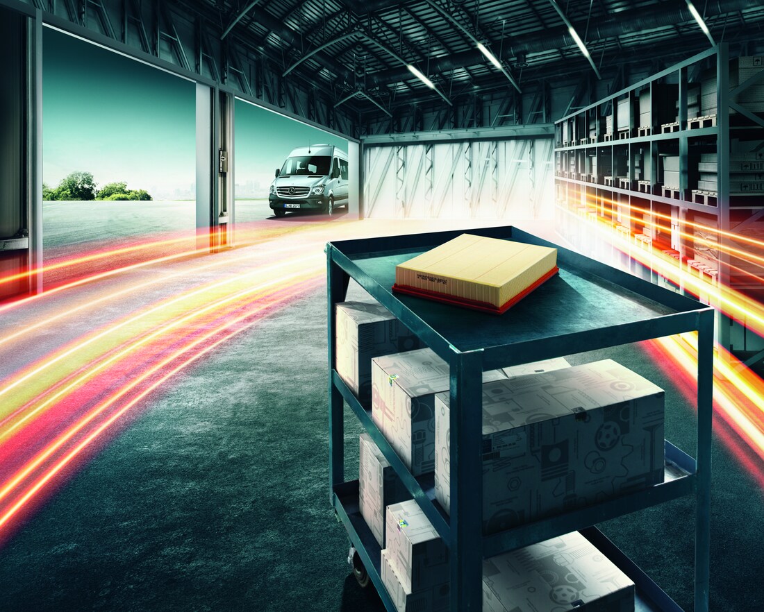 Filtro de aire original Mercedes-Benz | Furgonetas Mercedes-Benz Filtros de aire originales Mercedes-Benz